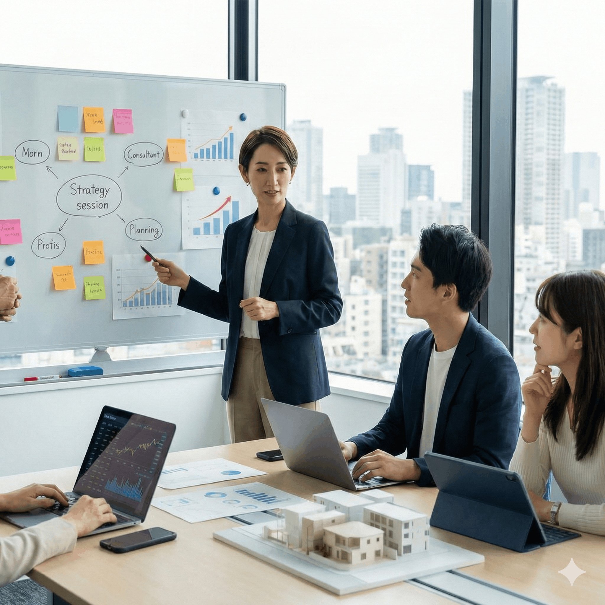 経営コンサルティングのイメージ